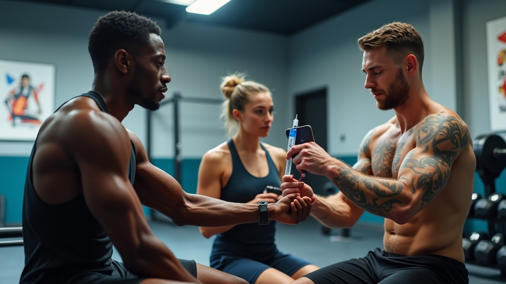 Athletic performance boost injections