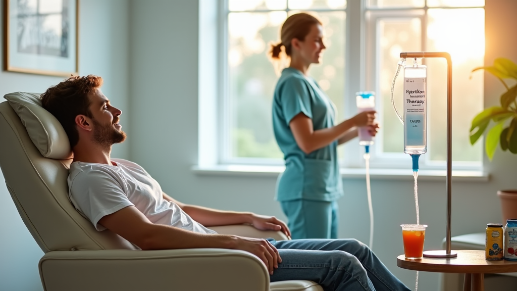 Hangover recovery IV treatments