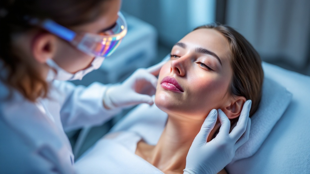 Acne scar reduction through IPL