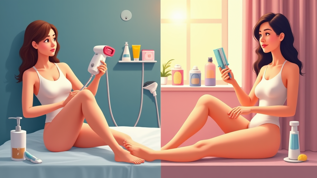 Understanding Hair Removal Options - Comparison of laser vs other hair removal methods